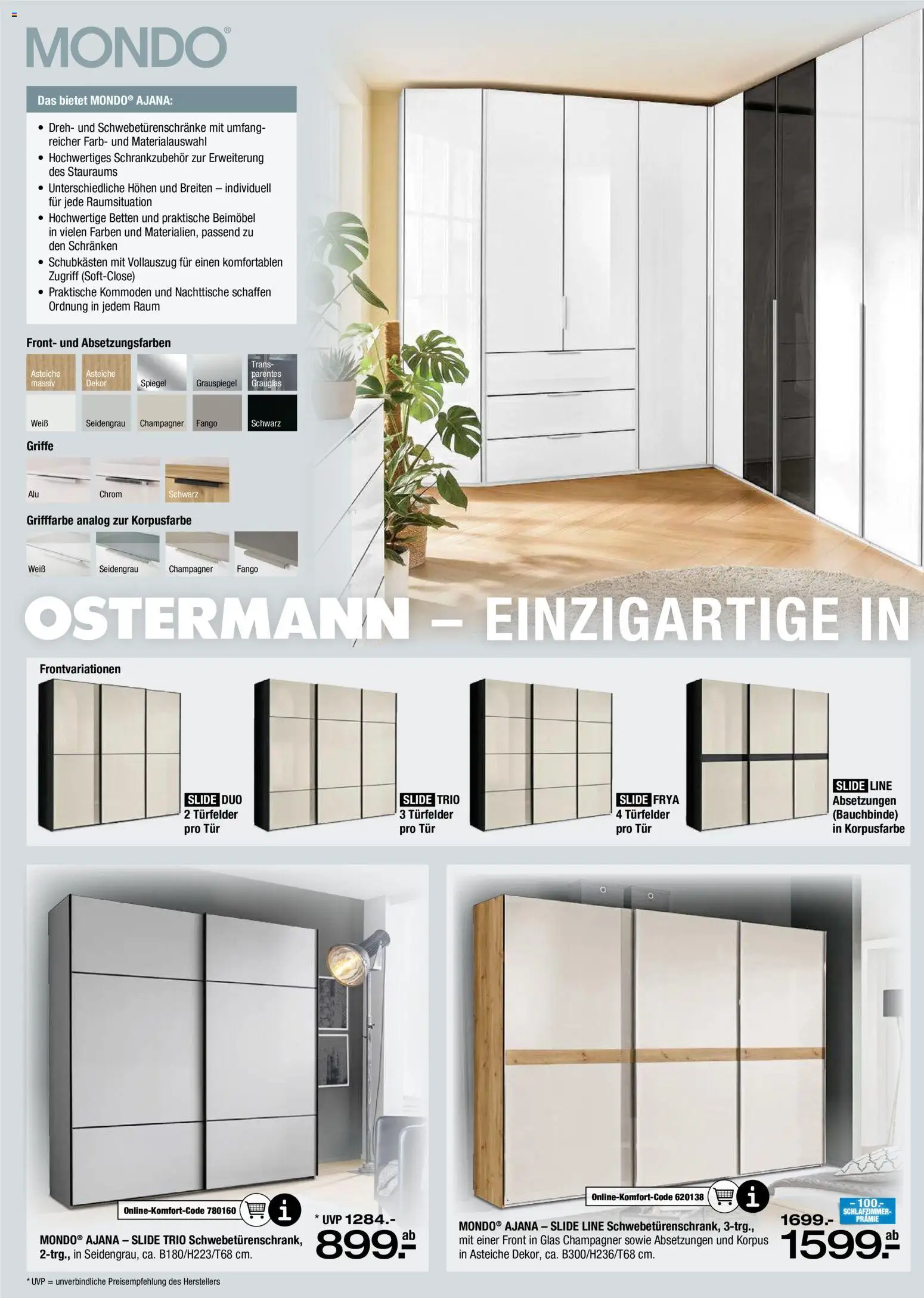 Ostermann Schlafen-spezial – gültig ab 28.05.2026 | Seite: 16 | Produkte: Spiegel, Tür