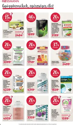 Rossmann akciós újság - amely érvényes a következő dátumtól: 2026.10.12. | Oldal: 2