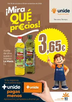 Vista previa Unide folleto válido desde el 29/10/2026