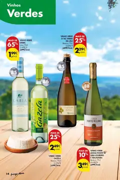 Pré-visualização Pingo Doce Folheto Vinhos Frescos Açores válido de 02/07/2026 | Página: 14 | Produtos: Lixa, Vinho