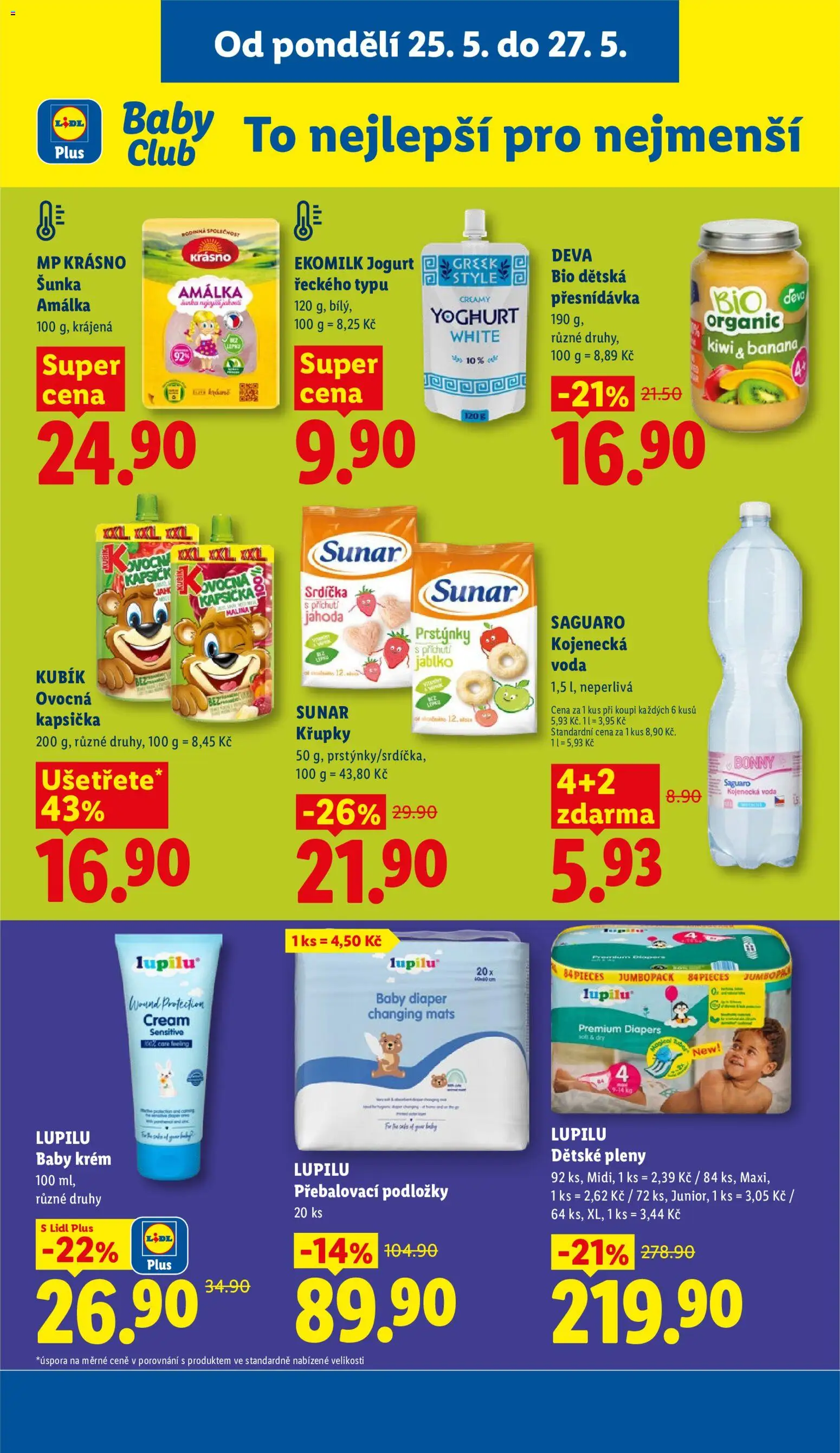 Lidl leták od 25.05.2026 💥 Nenechte si ujít TOP nabídky! ⭐ | Česko