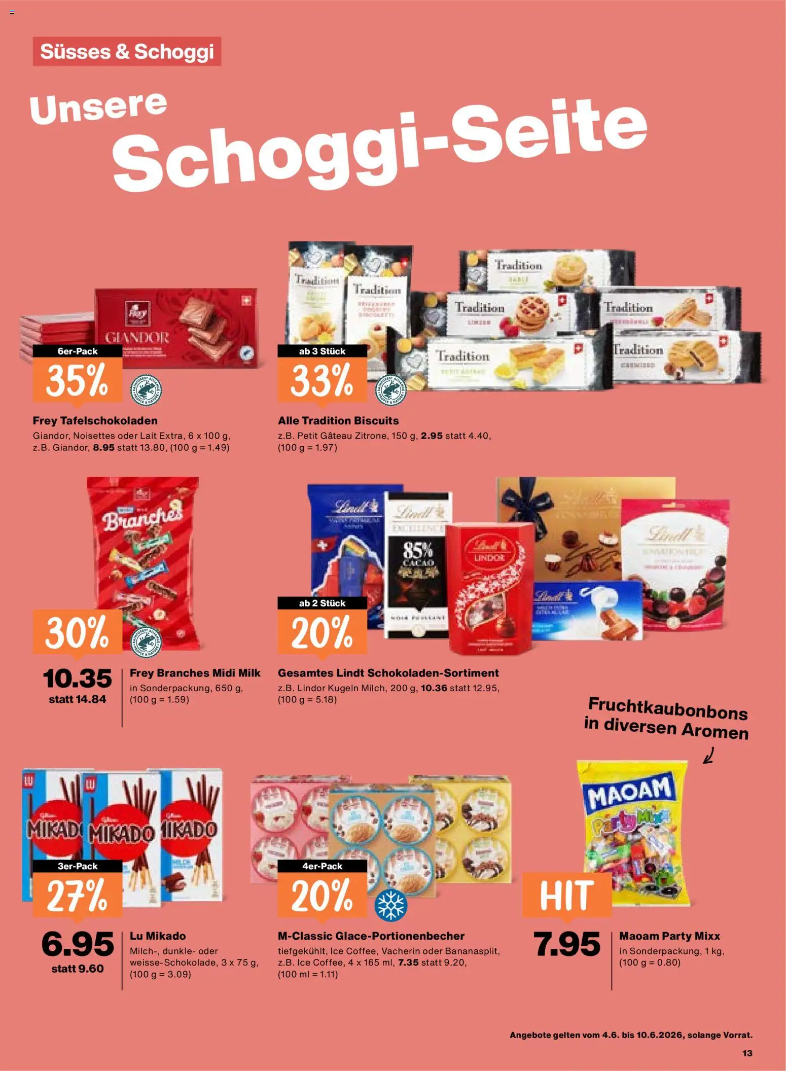 Migros aktionen – gültig ab 04.06.2026 | Seite: 13