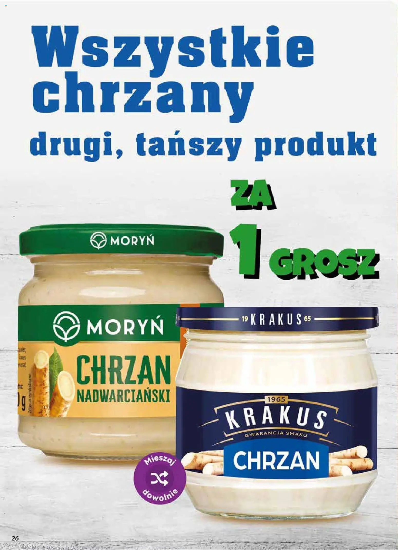 Dino gazetka od 17.06.2026 | Strona: 26 | Produkty: Chrzan