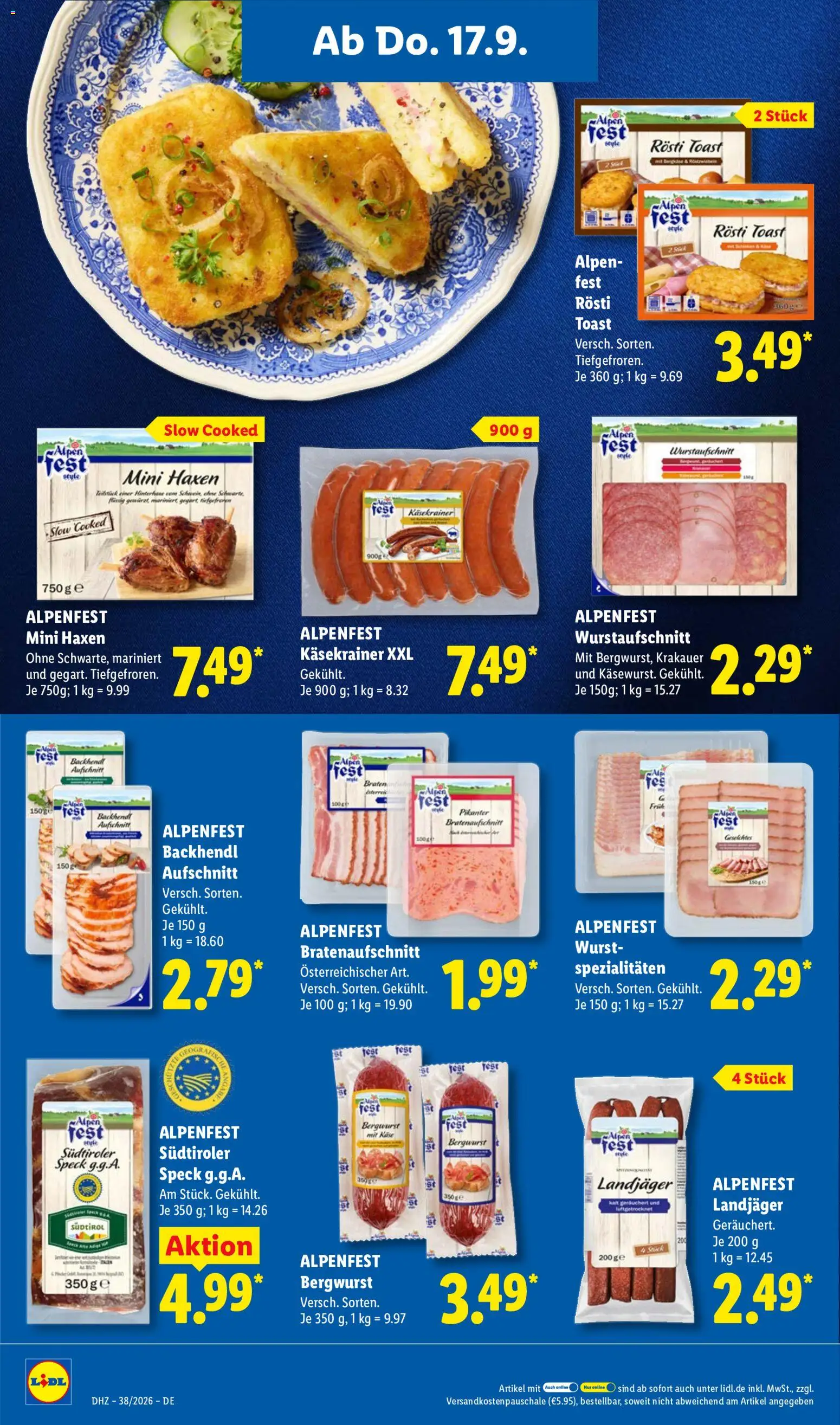 Lidl Německo leták od 14.09.2026 | Strana: 62 | Produkty: Test