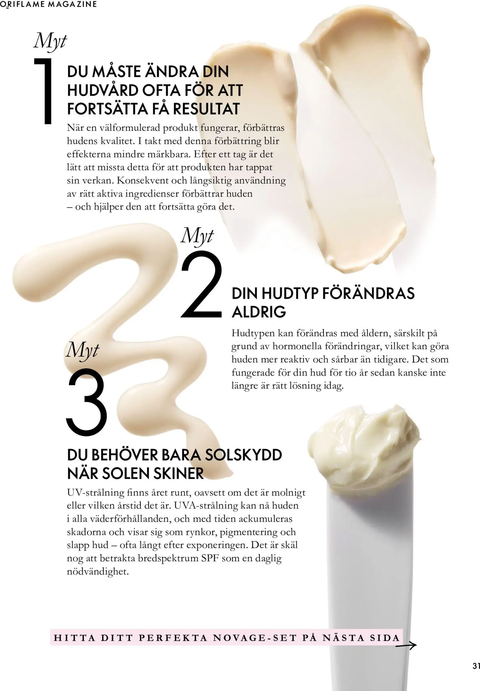 Oriflame reklamblad aktuell från 07/10/2026 | Sida: 31