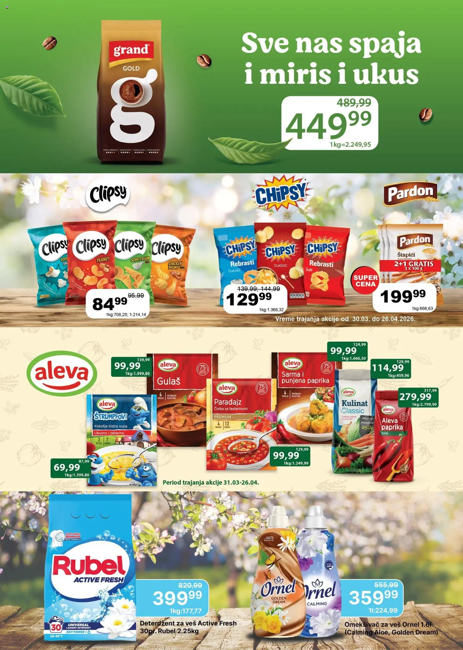 Univerexport katalog - važi od 13.04.2026 | Strana: 21 | Proizvode: Deterdžent, Miris, Paprika, Paradajz