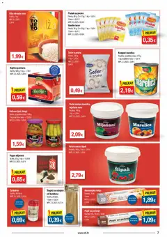 NTL Katalog - Pregled kataloga iz trgovine NTL, vrijedi od 06.05.2026 | Stranica: 7 | Proizvodi: Voće, Rajčica, Feferoni, Pecivo