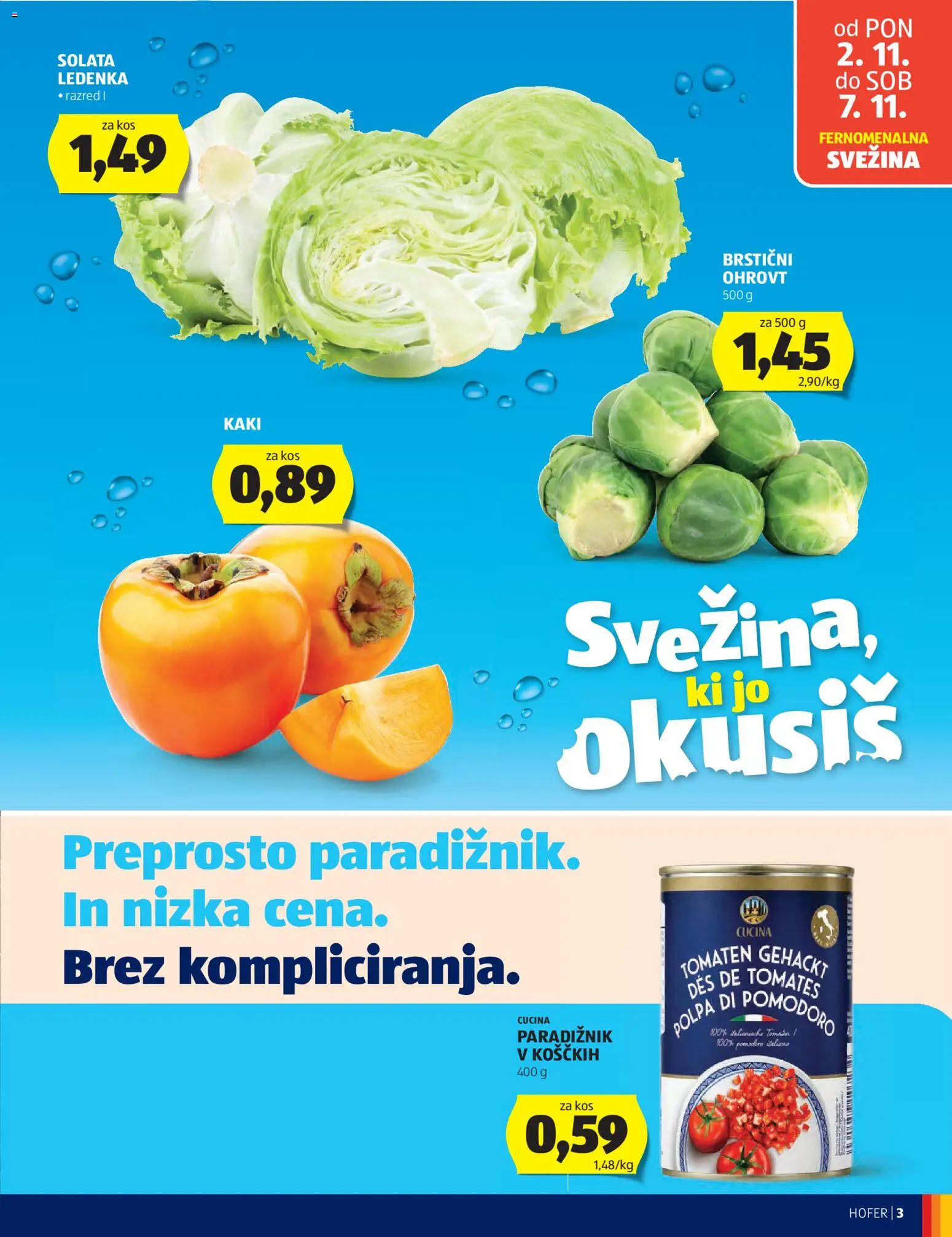 Hofer SI katalog | vrijedi od 28.10.2026 | Stranica: 3 | Proizvodi: Kaki
