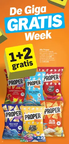 Albert Heijn Folder week / de la semaine 39 - Voorbeeld van een folder van Albert Heijn, geldig van 21/09/2026 | Pagina: 18 | Producten: Chips, Popcorn