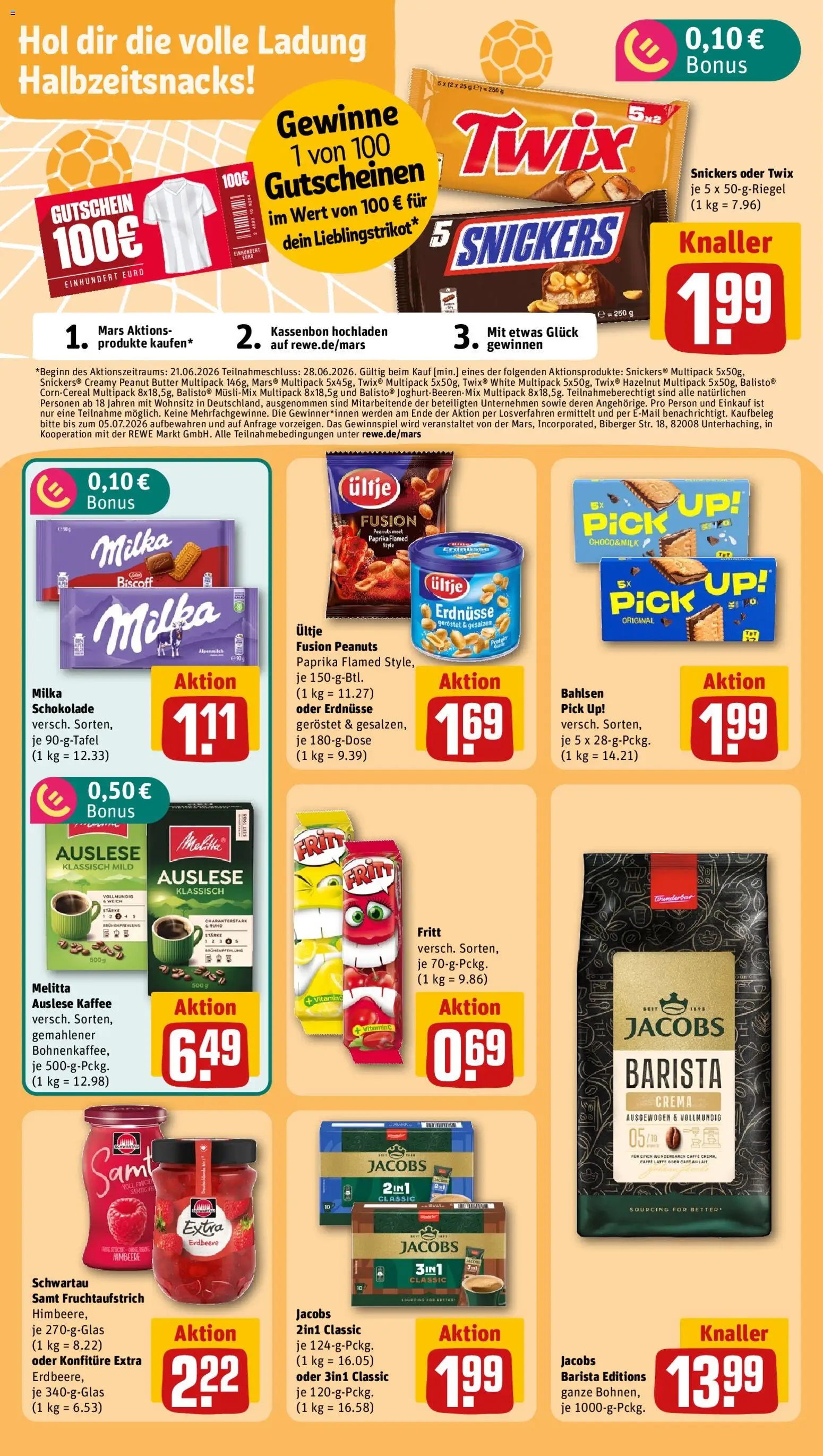 Rewe ihr Kaufpark Prospekt | 22.06.2026 | Wie erhält man einen begrenzten Rabatt? | Deutschland