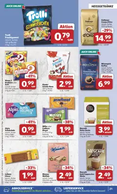 Combi Prospekt ab 15.06.2026 gültig | Seite: 23 | Produkte: Kaffee, Dallmayr, Movenpick kaffee, Dolce gusto