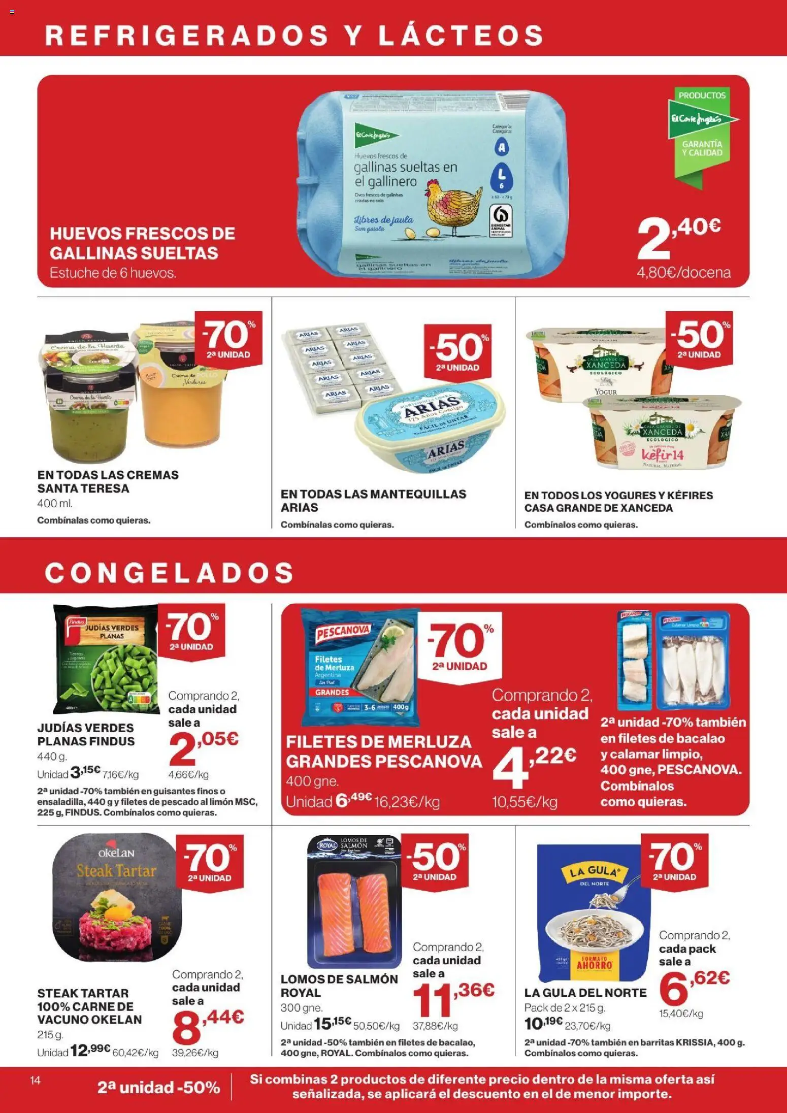 Supercor Canarias │ válido desde el 24/09/2026 | Página: 14 | Productos: Yogur, Huevos, Judías, Crema