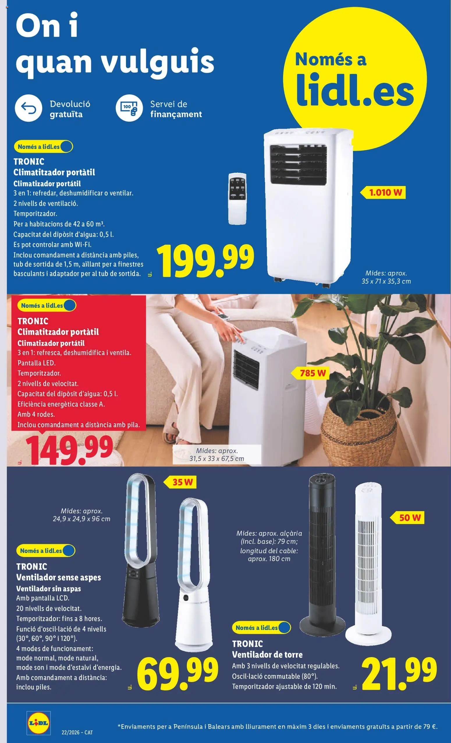 Lidl folleto de bazar │ válido desde el 25.05.2026 | Página: 2 | Productos: Cable, Adaptador, Ventilador