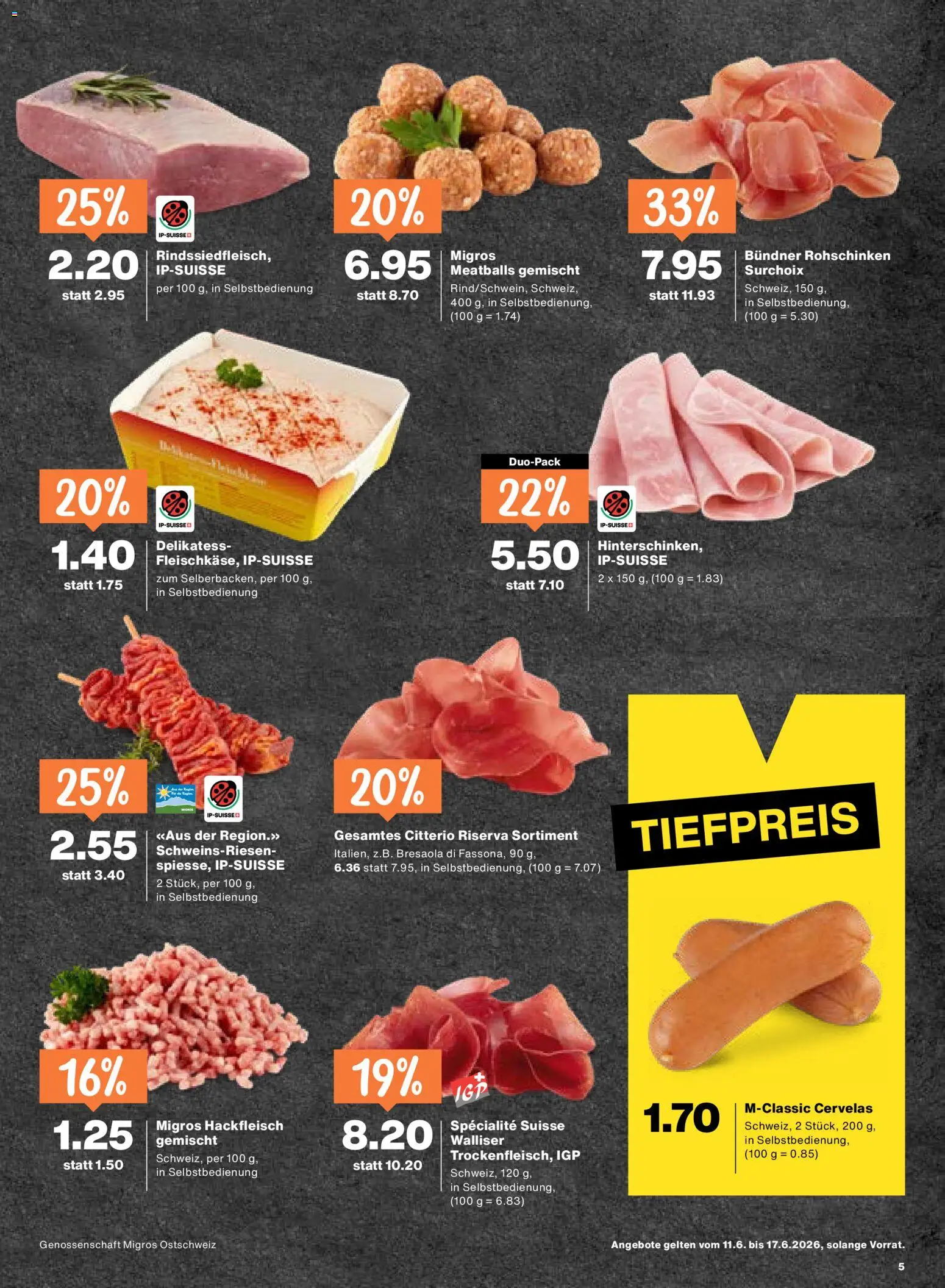 Migros aktionen – gültig ab 11.06.2026 | Seite: 5