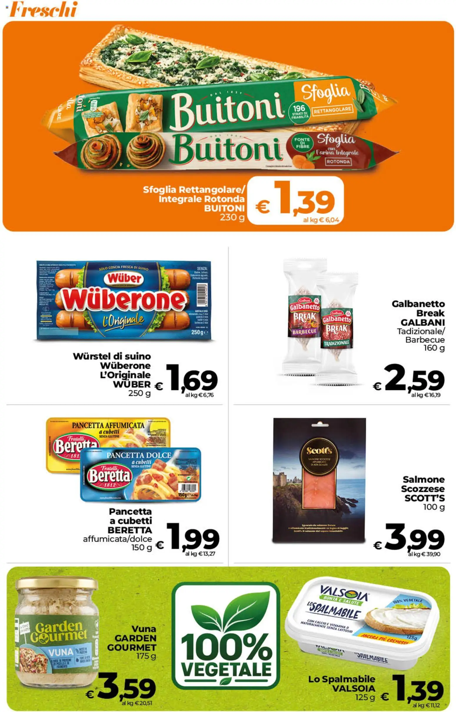 Volantino Ipercoop del 02/10/2026 | Pagina: 17 | Prodotti: Suino, Barbecue, Farina, Wurstel
