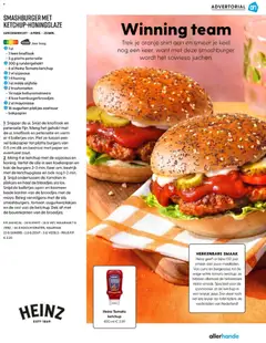 Heinz Tomato ketchup, Heinz Tomato ketchup 400 ml - Voorbeeld van een folder van Albert Heijn, geldig van 29.05.2026 | Pagina: 60 | Producten: Sla, Ketchup, Olijfolie, Peper