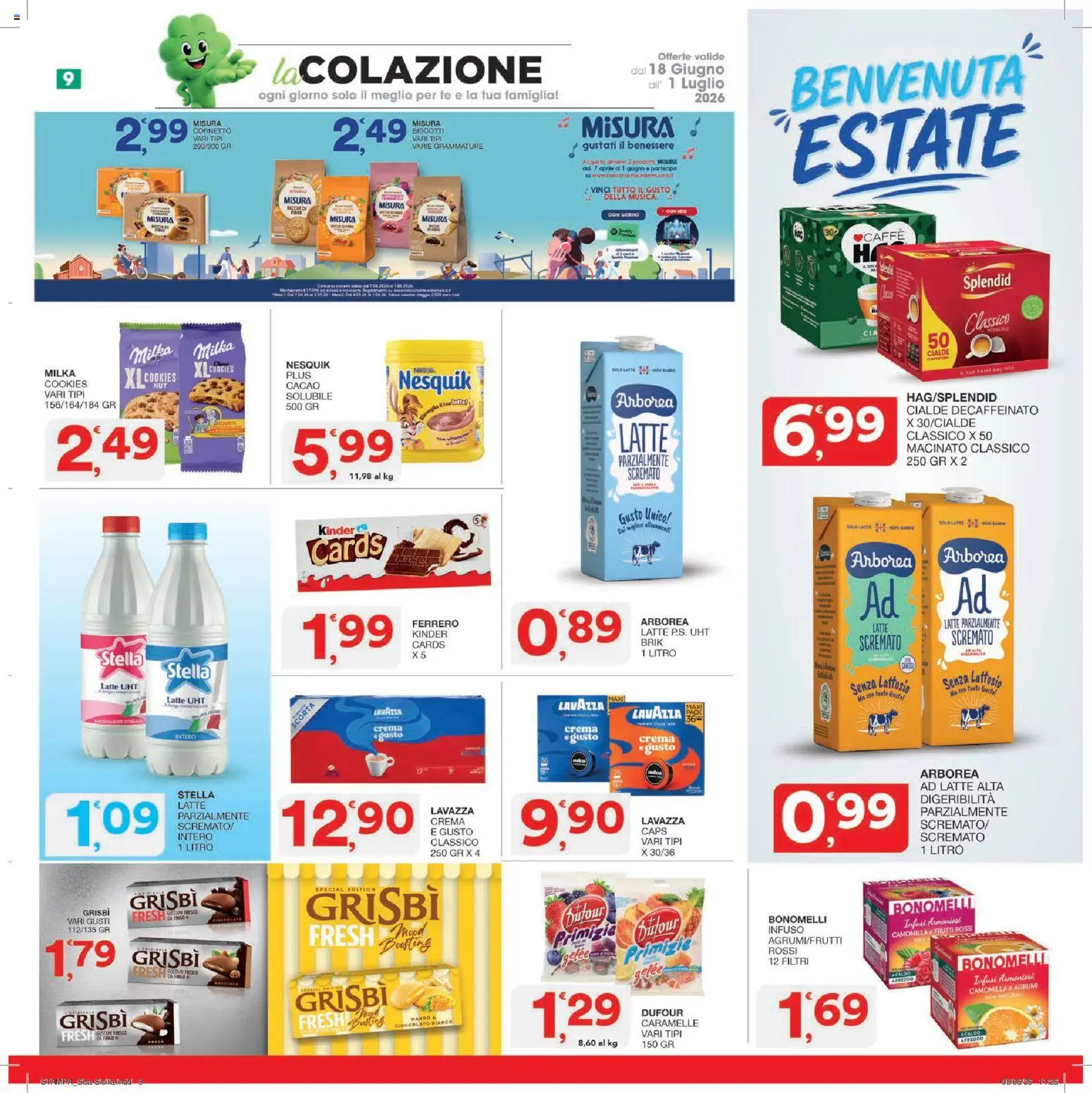 Volantino SISA del 18.06.2026 | Pagina: 9