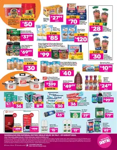 Game specials catalogue – valid from 24/07/2026 | Page: 2 | Products: Beans, Biscuits, Cookware, Vegetables
