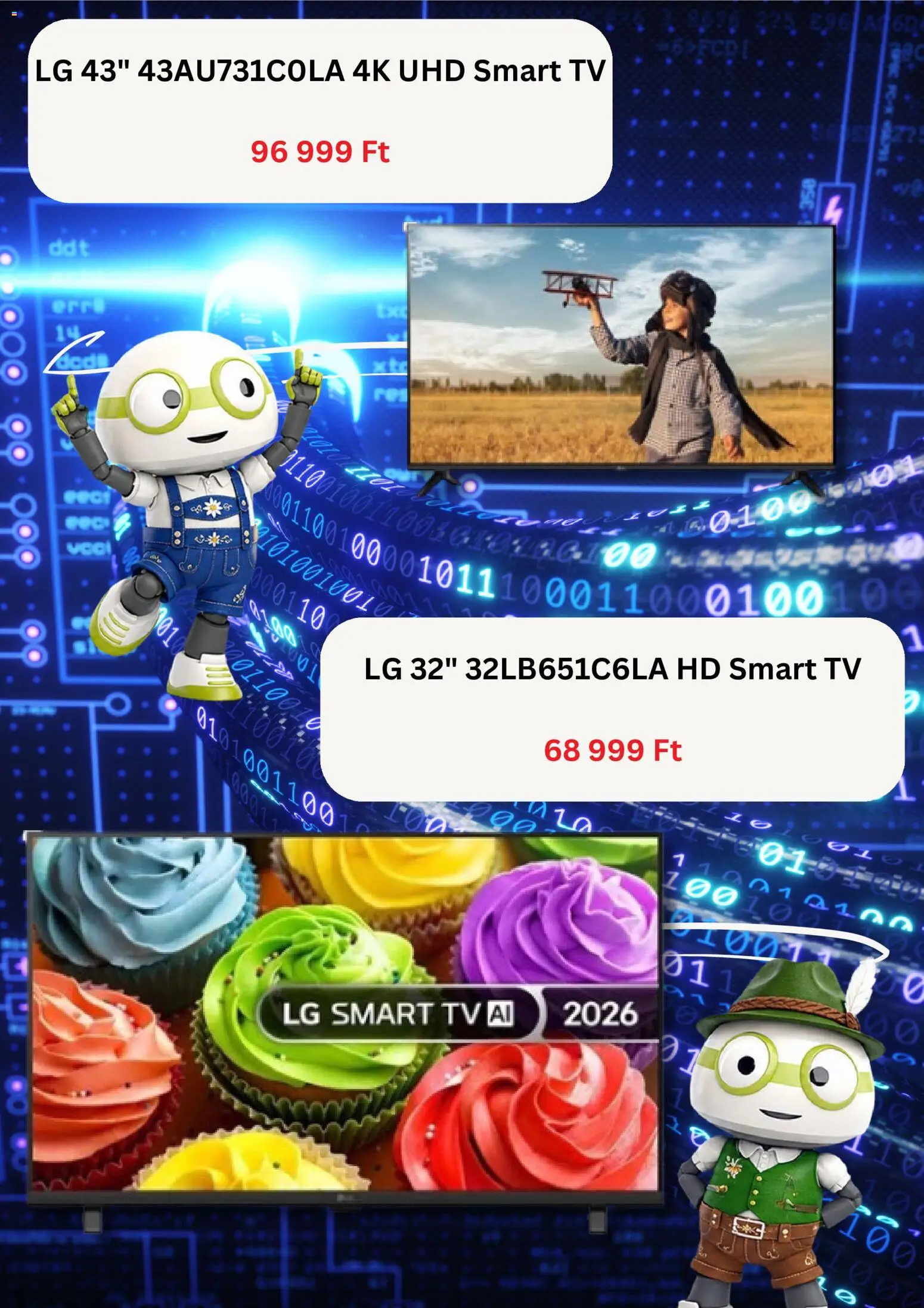 Best Byte akciós ujság - amely érvényes a következő dátumtól: 2026.10.09. | Oldal: 2 | Termékek: TV, Smart tv