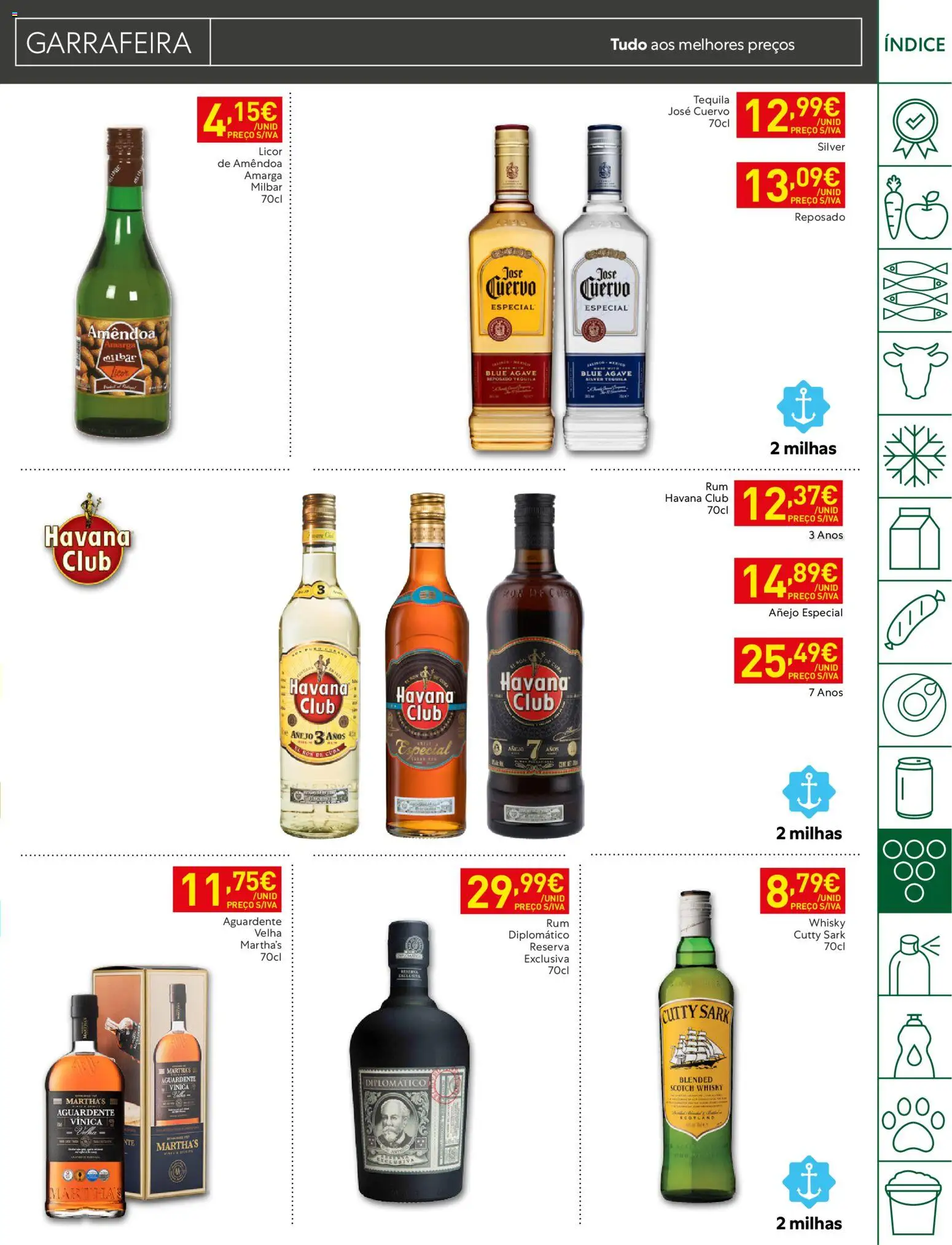 Recheio folheto Madeira │ válido de 13/10/2026 | Página: 31 | Produtos: Whisky, Licor, Tequila, Agave