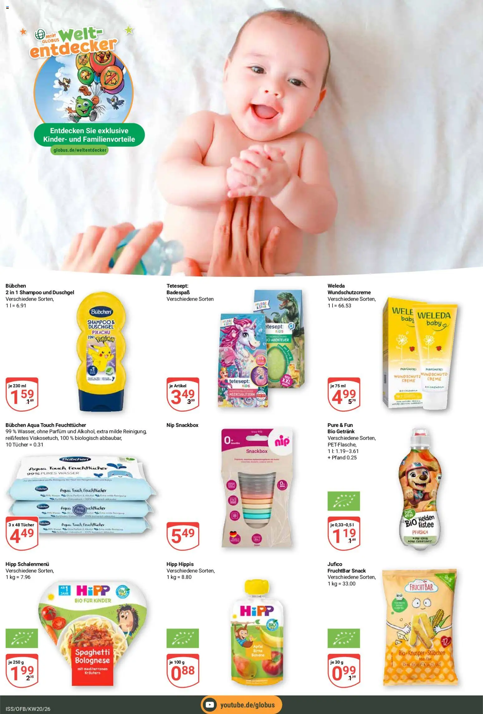 Globus Prospekt 	 – gültig ab 11.05.2026 | Seite: 23 | Produkte: Parfüm, Duschgel, Wasser, Pfirsich