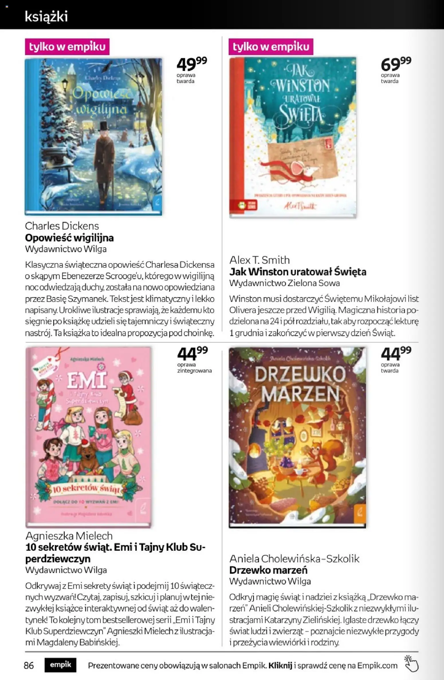 Empik Black Weeks od 28.10.2026 | Strona: 86 | Produkty: Książki