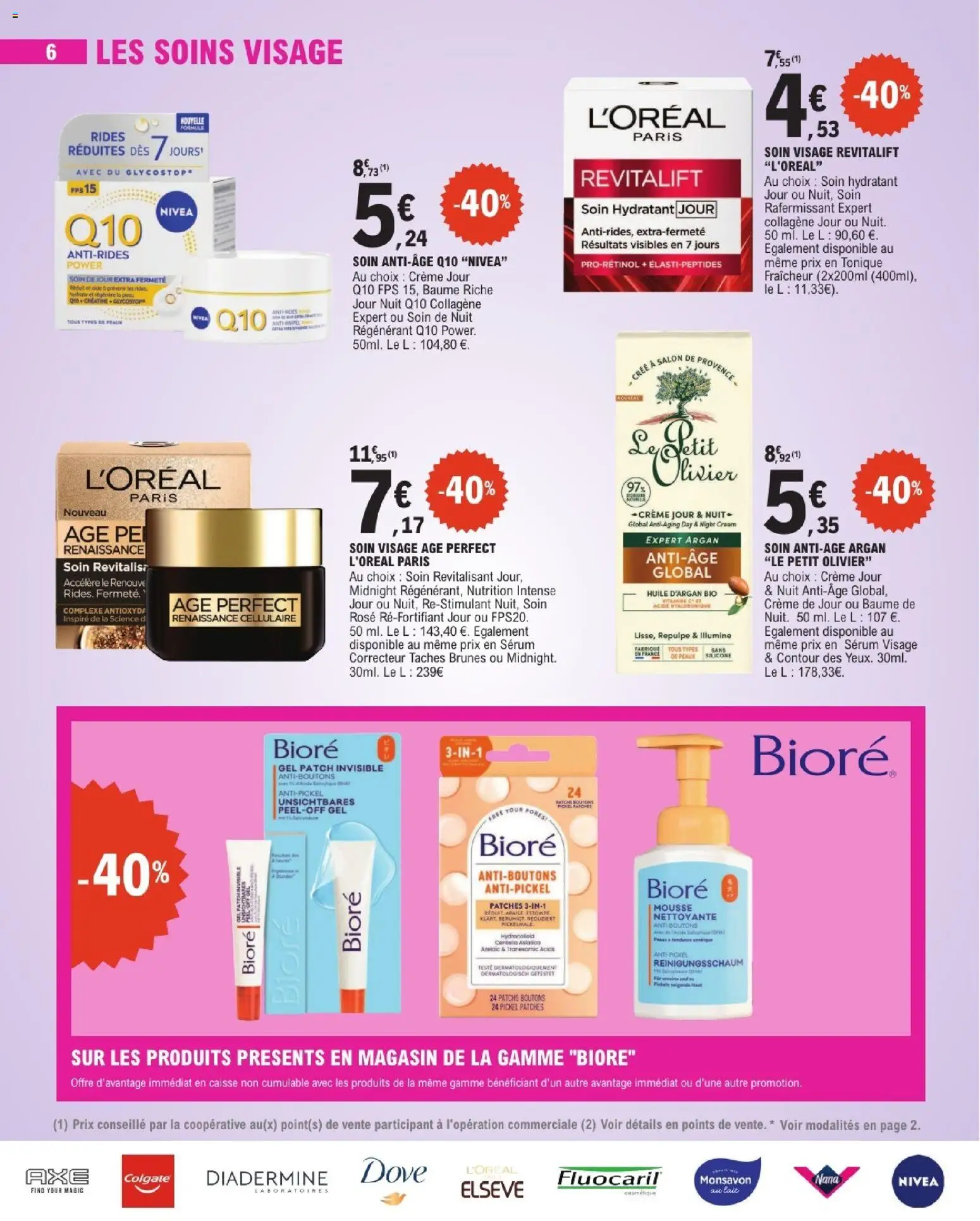 {H1} | Page: 6 | Produits: Monsavon, Crème de jour, Huile d’argan, Acide hyaluronique