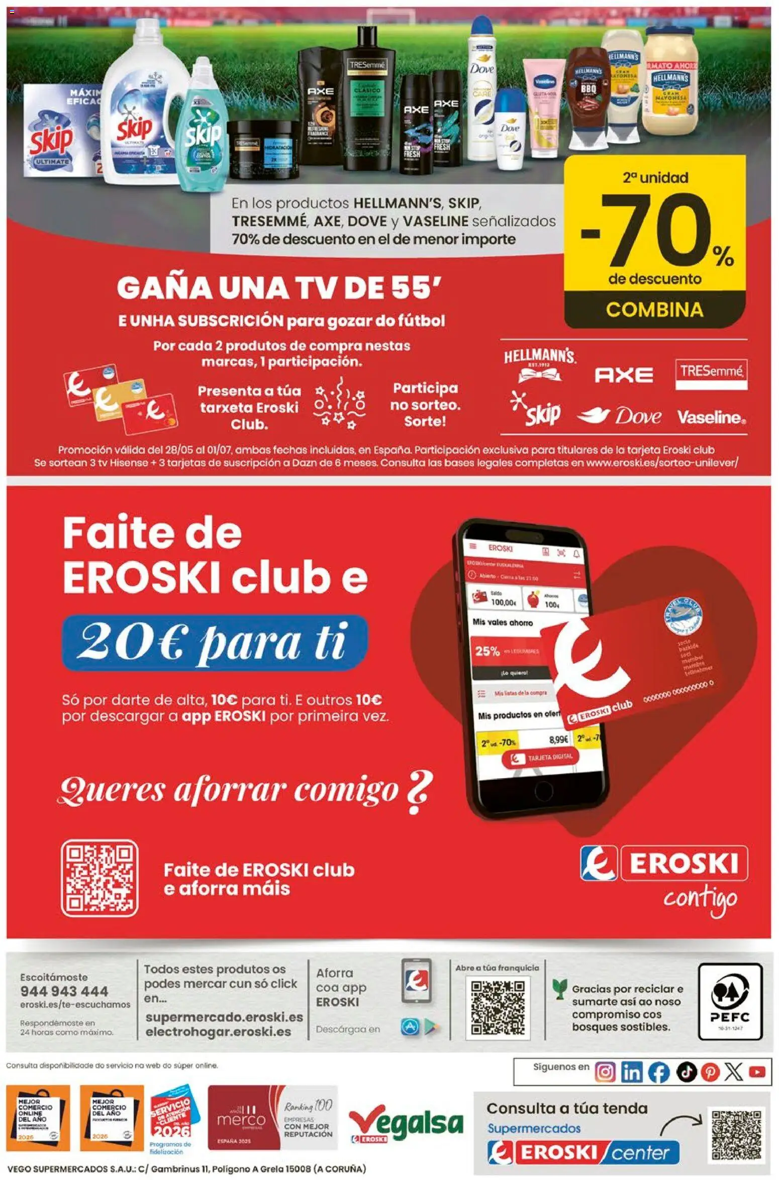 Eroski Ofertóns de verán │ válido desde el 28.05.2026 | Página: 36