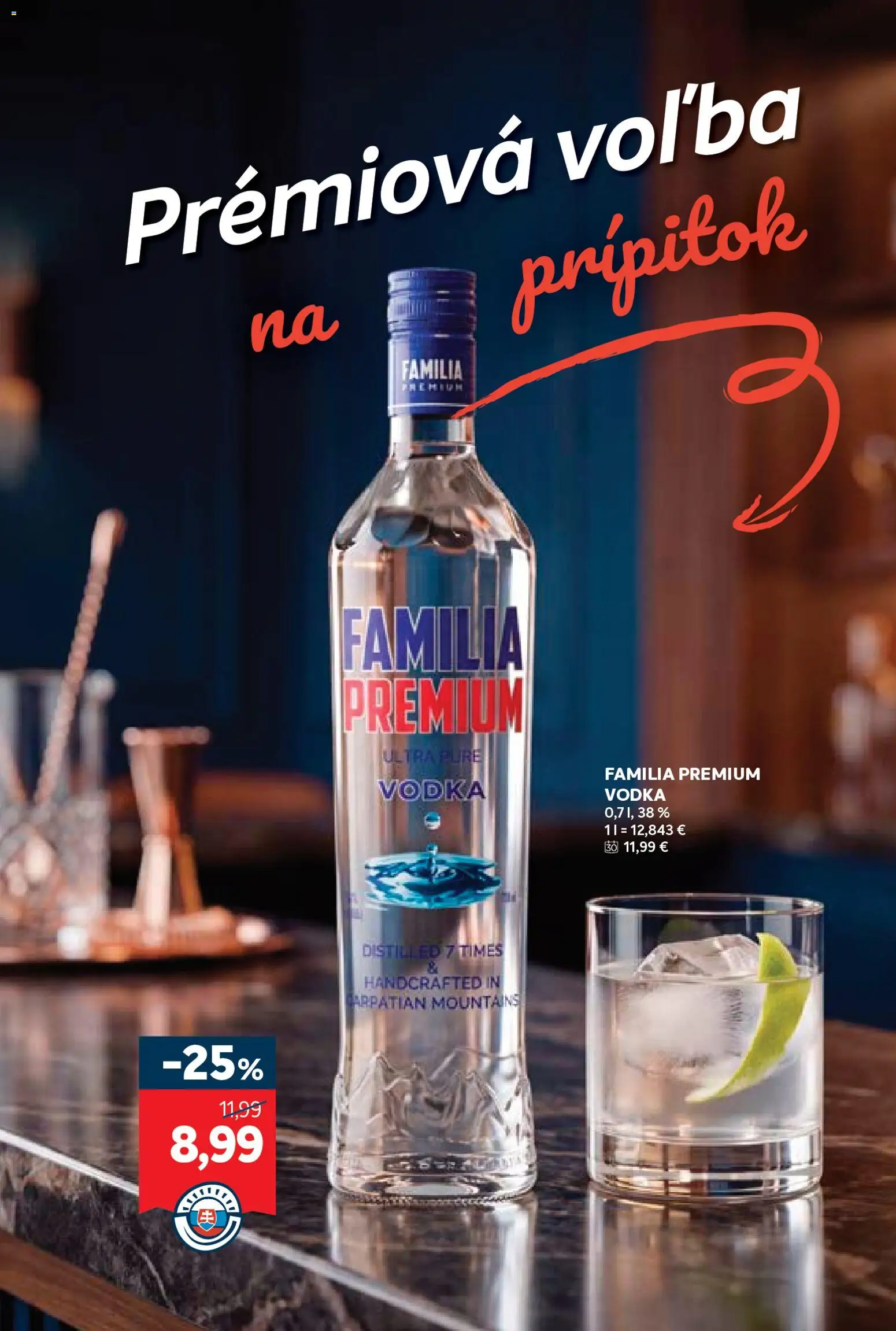 Nové Kraj akcie – leták je platný od 27.08.2026 | Strana: 12 | Produkty: Vodka