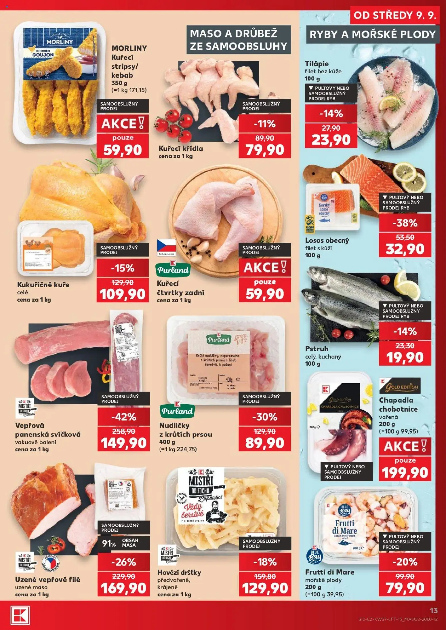 Kaufland leták - Ostrava od 09.09.2026 | Strana: 13