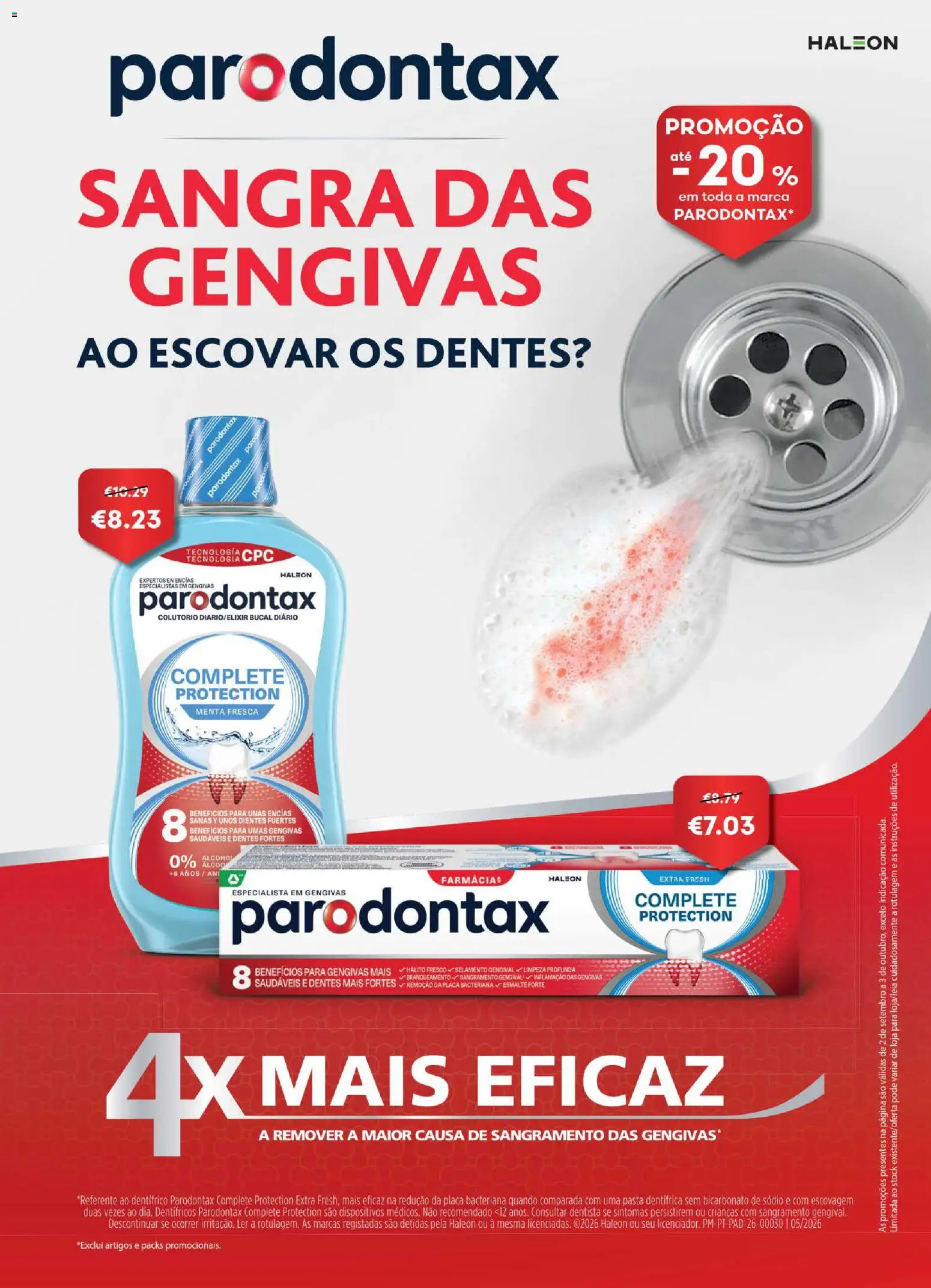 Auchan Revista Longevidade e Especial Bebe │ válido de 02/09/2026 | Página: 26 | Produtos: Bicarbonato de sódio, Escovar, Bicarbonato