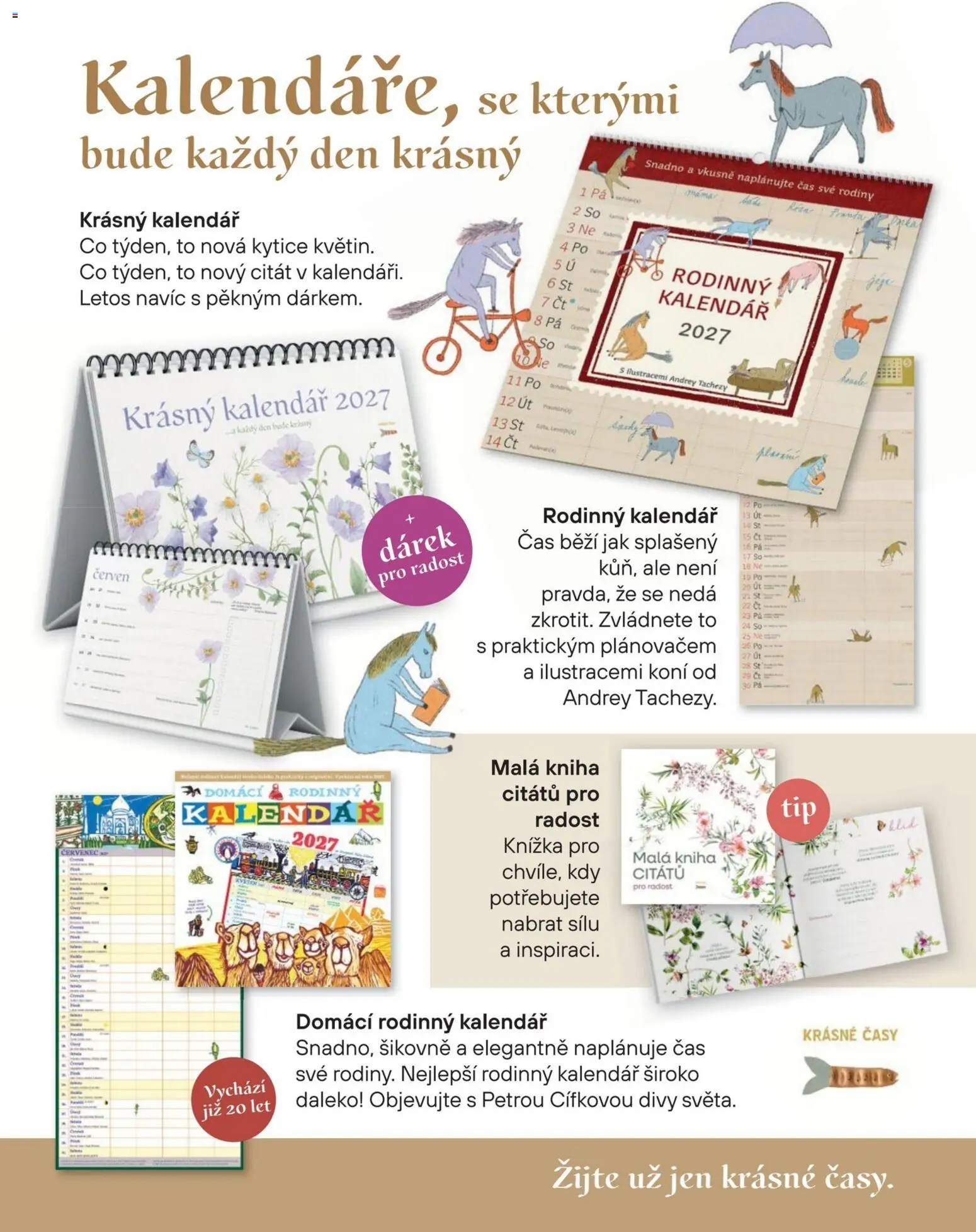 Luxor magazín od 01.09.2026 | Strana: 26 | Produkty: Kniha, Knížka, Kalendář, Kytice