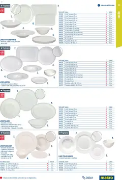 Náhled letáku Makro leták - Gastro vybavení a zařízení od 01.02.2026 | Strana: 21 | Produkty: Talíře, Podnos, Gourmet, Miska