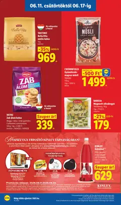 Lidl akciós újság - amely érvényes a következő dátumtól: 11.06.2026 | Oldal: 16