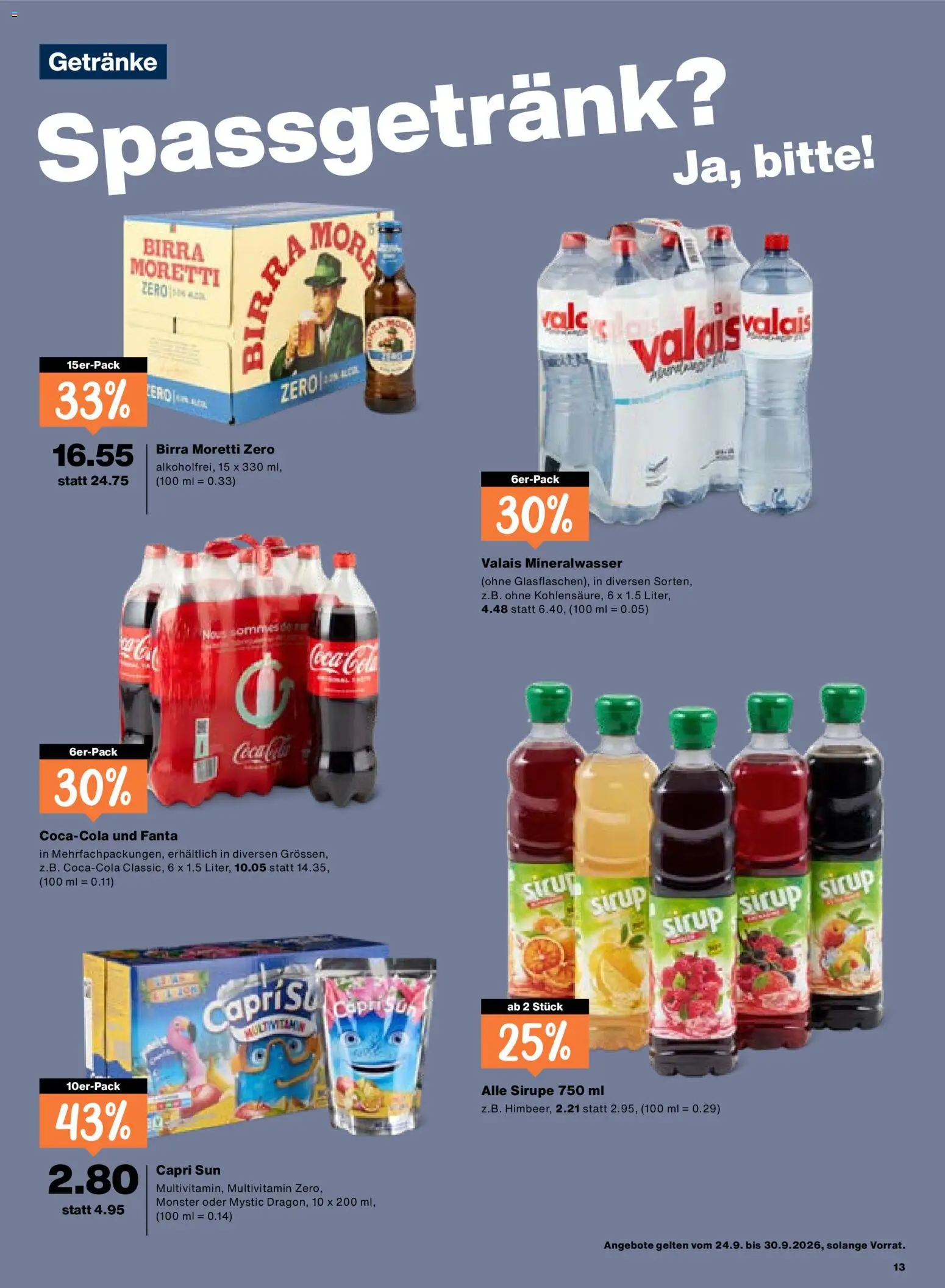 Migros aktionen – gültig ab 24.09.2026 | Seite: 13
