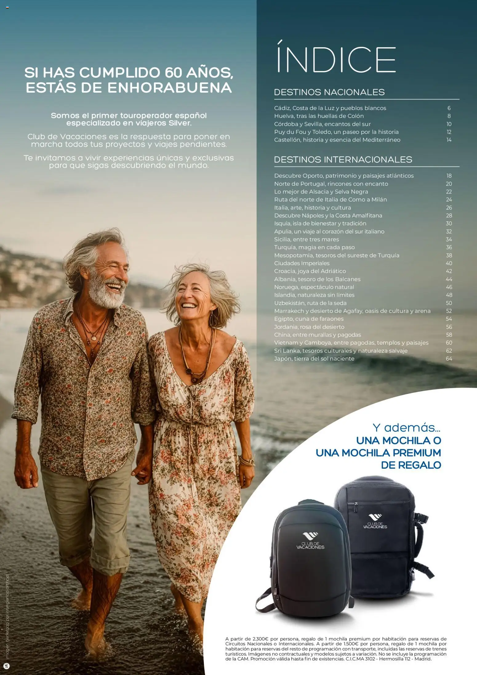 Viajes El Corte Inglés Adineko genérico │ válido desde el 01/02/2026 | Página: 2 | Productos: Mochila, Té, Tierra, Cuna