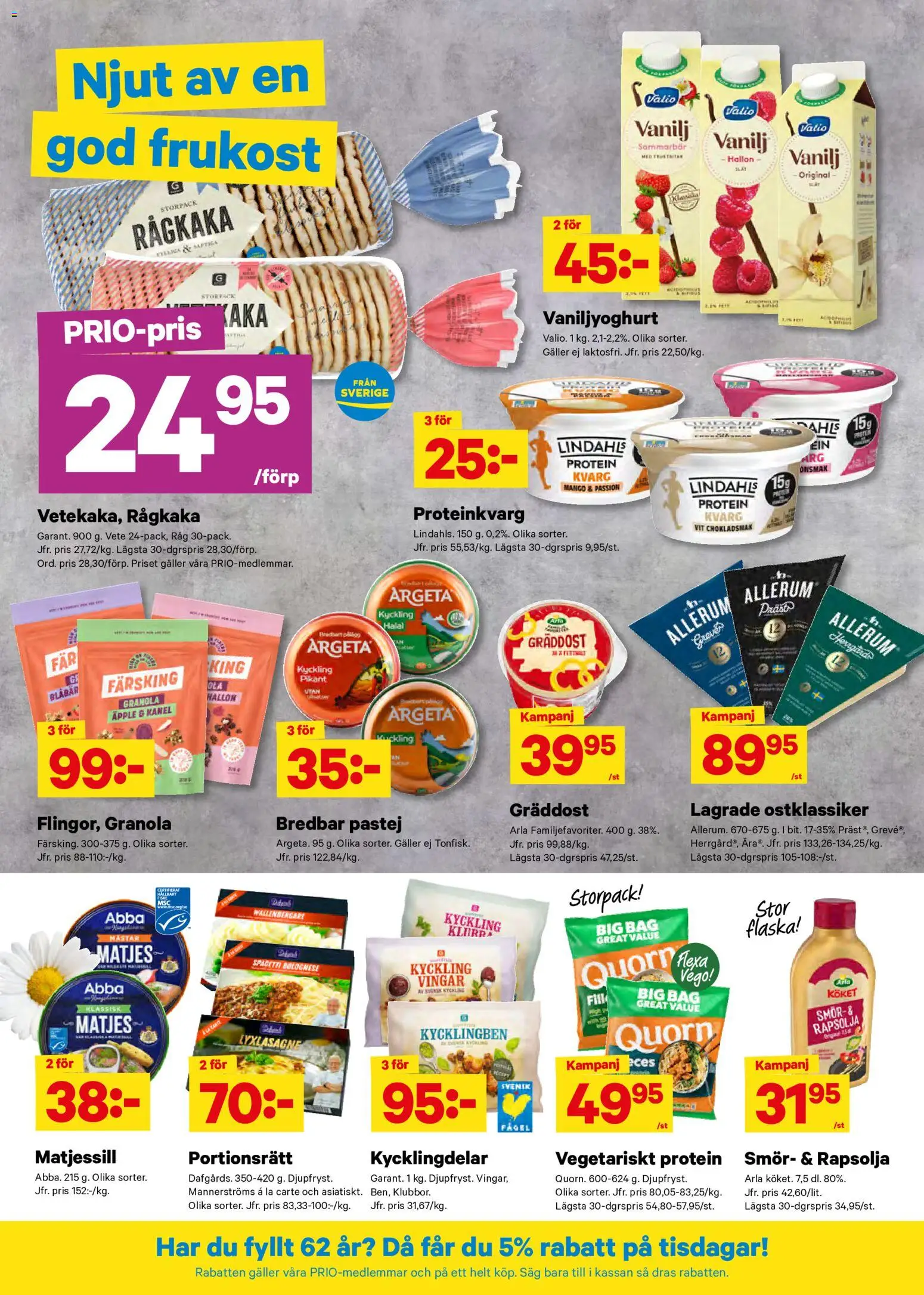 City Gross reklamblad aktuell från 08.06.2026 | Sida: 6 | Produkter: Såg, Galler, Kanel, Blåbär