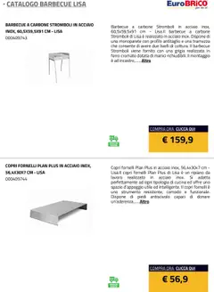 Anteprima del volantino Eurobrico Barbecue Lisa catalogo valido a partire dal 23.07.2025 | Pagina: 12