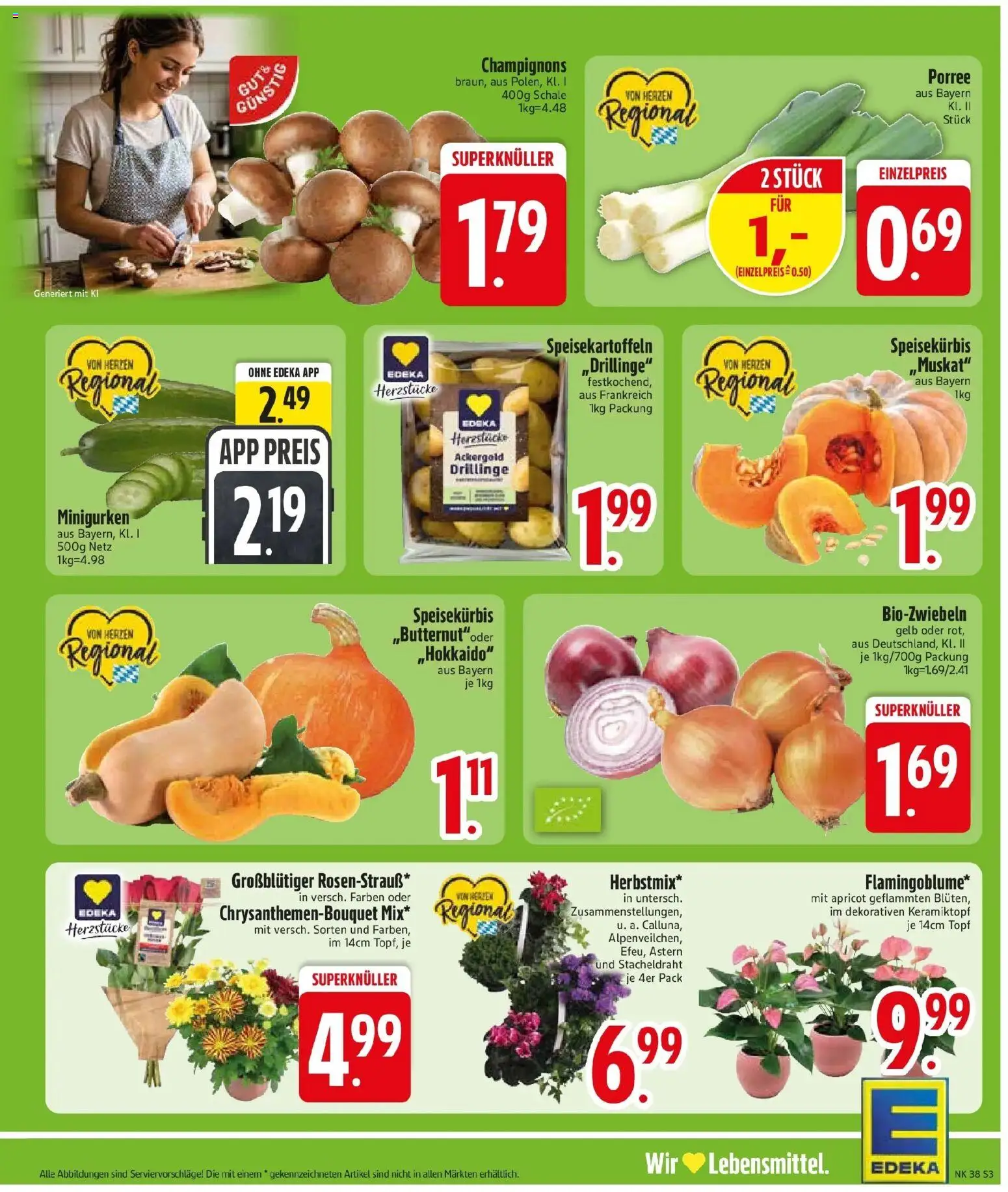 Edeka Prospekt Neusäß-Steppach (ab 14.09.2026) » Angebote Online | Seite: 5 | Produkte: Champignons