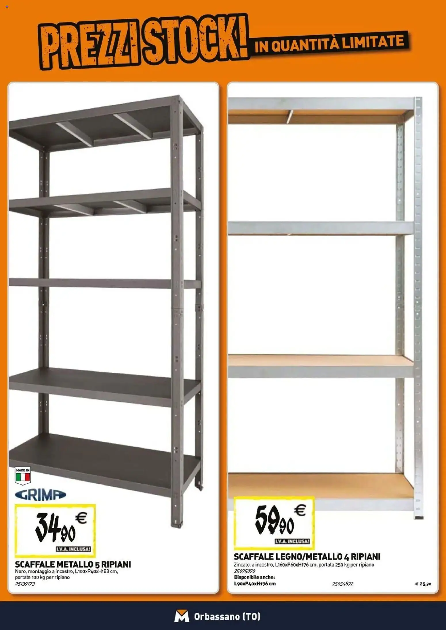 Volantino TECNOMAT del 29/10/2026 | Pagina: 16 | Prodotti: Ripiano, Scaffale