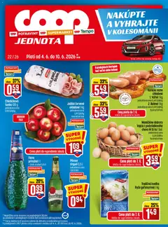 COOP Jednota leták platný od 04.06.2026