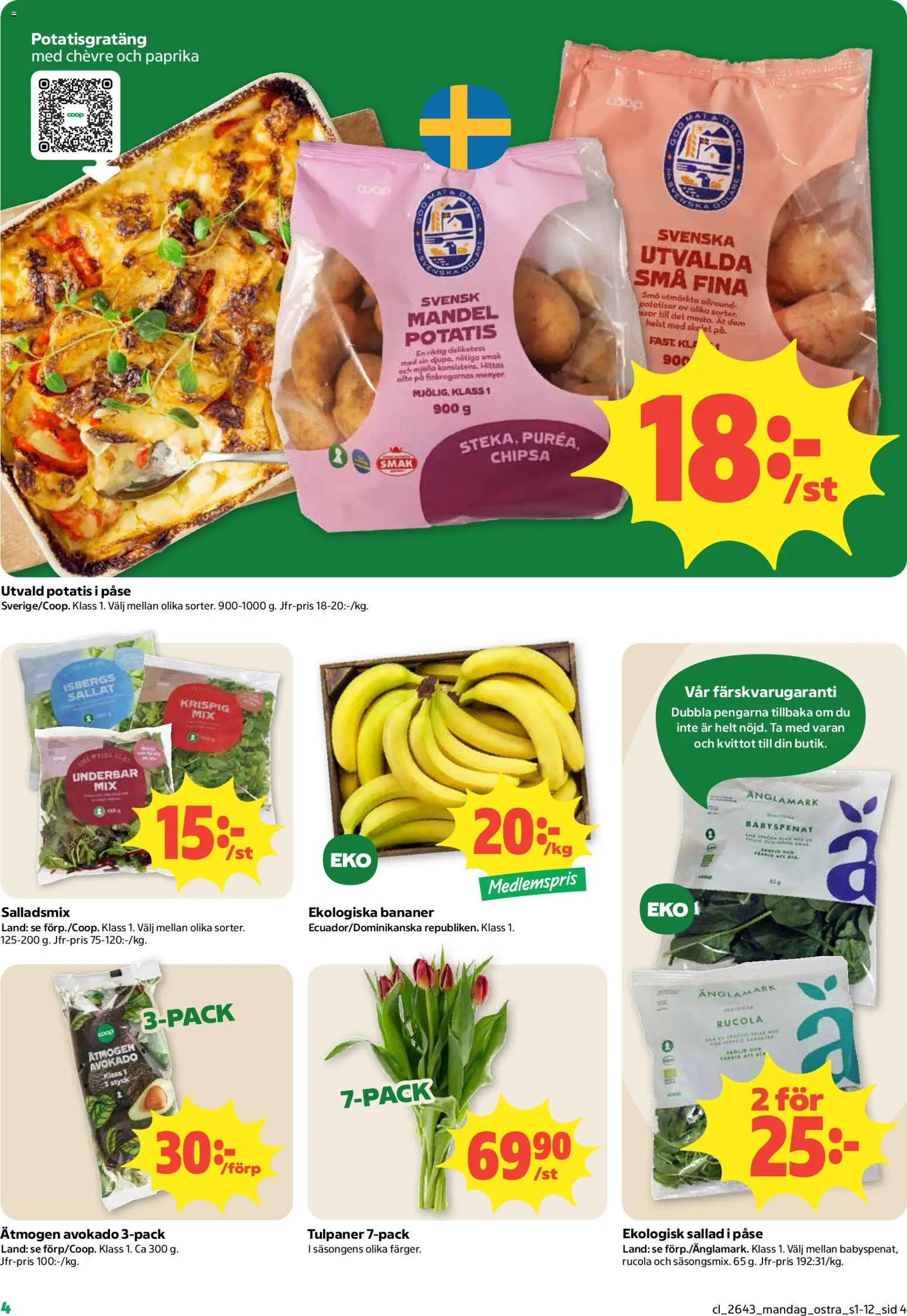 Coop Daglivs reklamblad aktuell från 19/10/2026 | Sida: 4