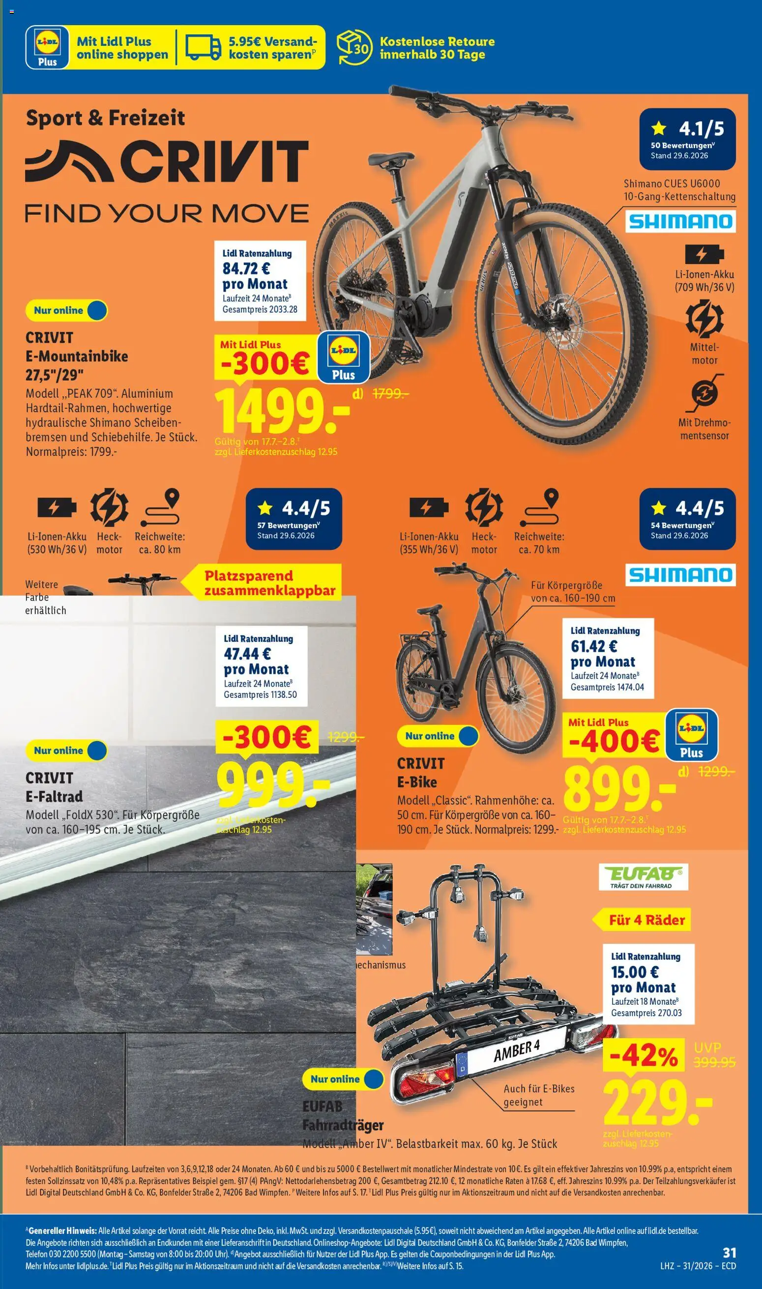Lidl Německo leták od 27.07.2026 | Strana: 25 | Produkty: Telefon
