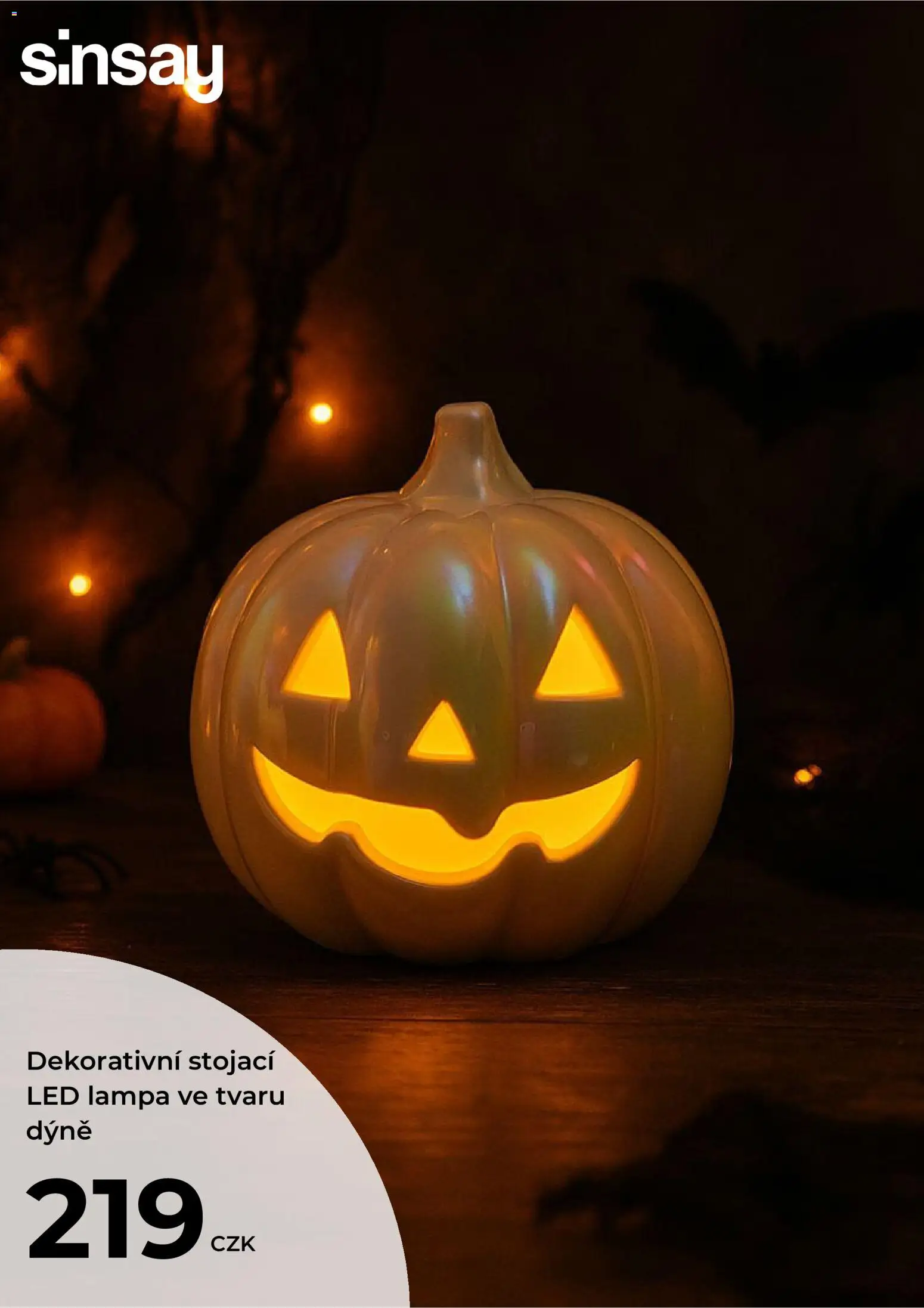 Sinsay leták od 06.10.2026 | Strana: 4 | Produkty: Dýně, Stojací LED lampa, Lampa, LED