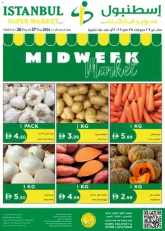 Preview of Istanbul Supermarket catalogue valid from 26.05.2026