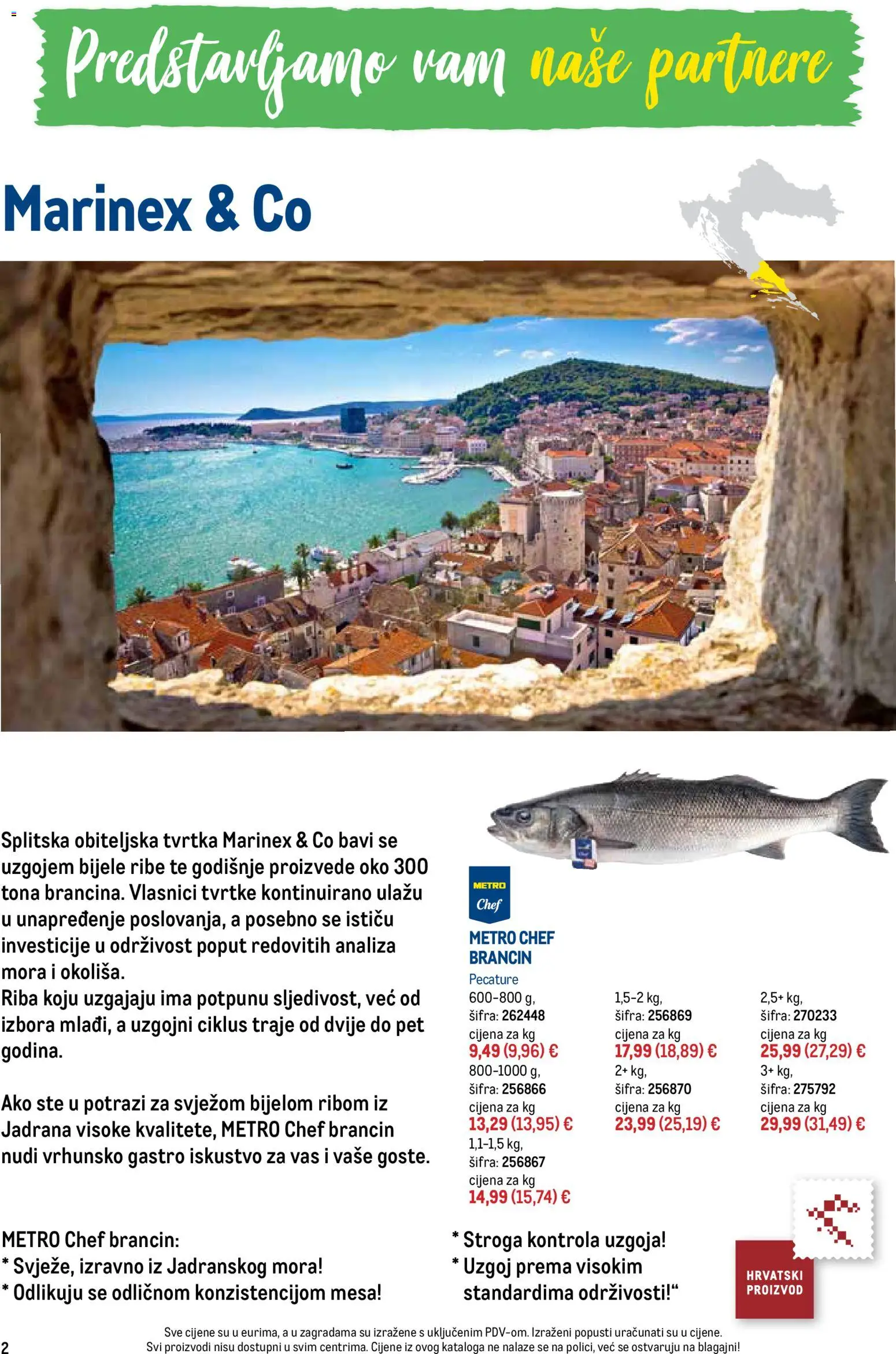 Metro katalog | vrijedi od 01.07.2026 | Stranica: 2 | Proizvodi: Riba, Brancin