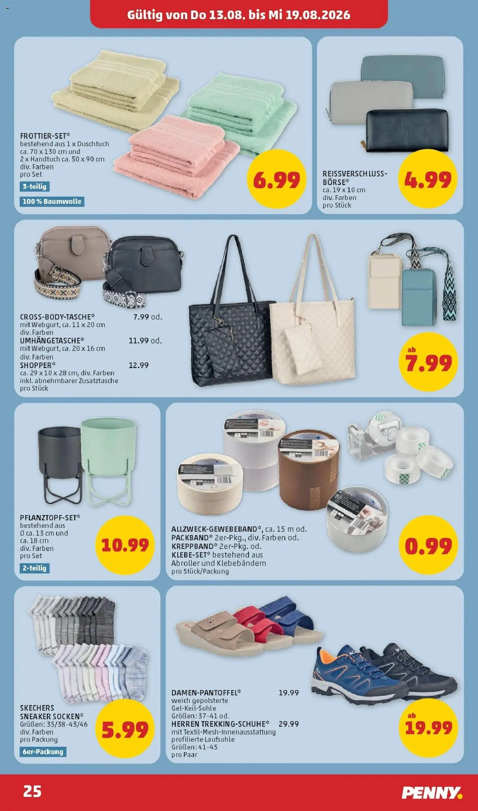 Penny Markt Die ganze Woche sparen ab (13.08.2026) - Angebote, Prospekt | Seite: 25