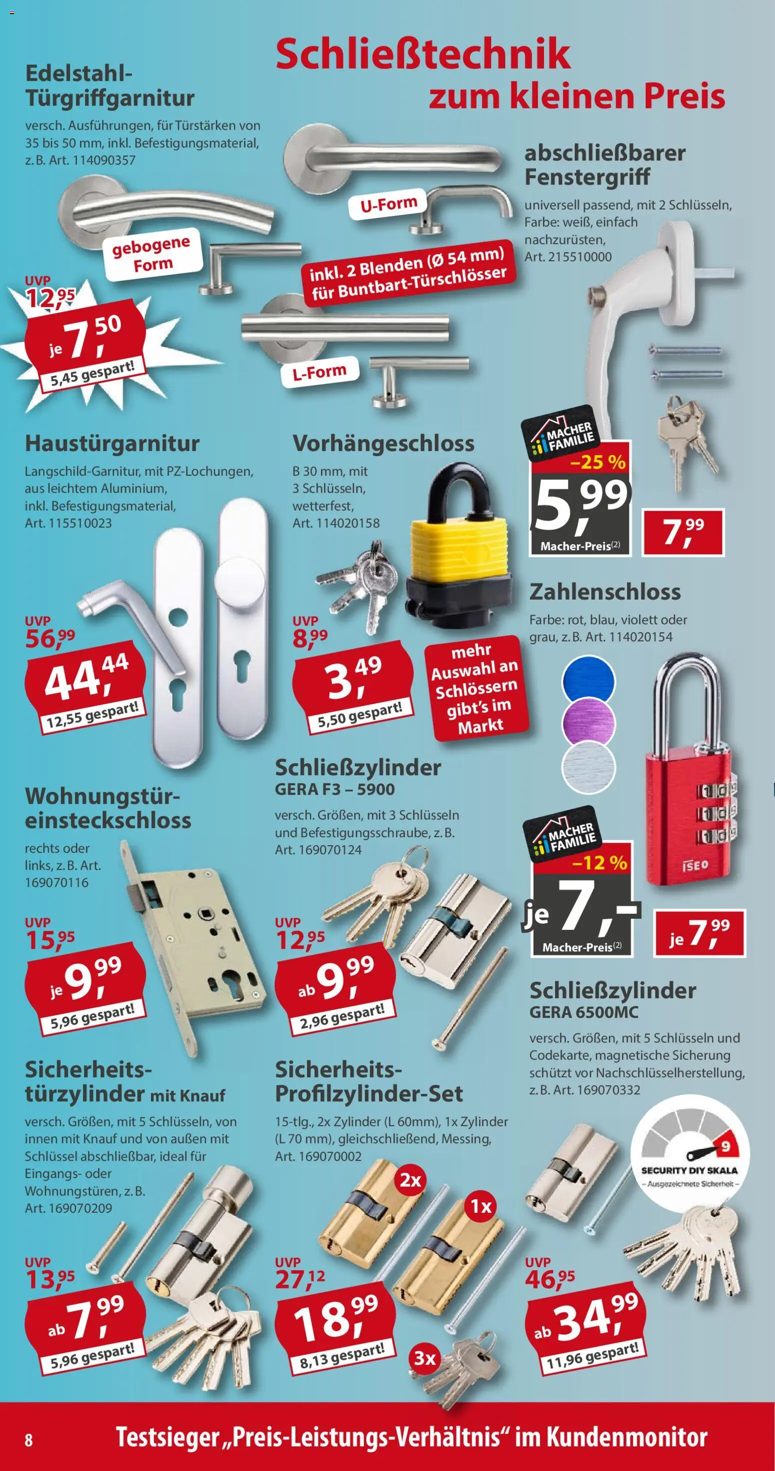 Sonderpreis Baumarkt Prospekt – gültig ab 17.10.2026 | Seite: 8