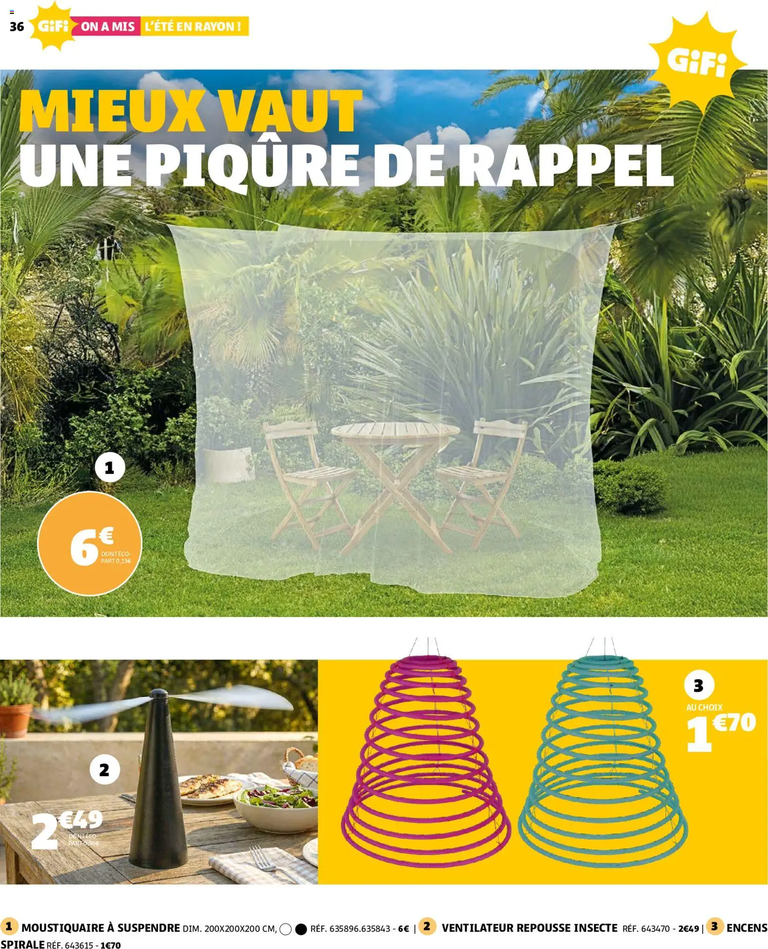 {H1} | Page: 36 | Produits: Ventilateur, Moustiquaire