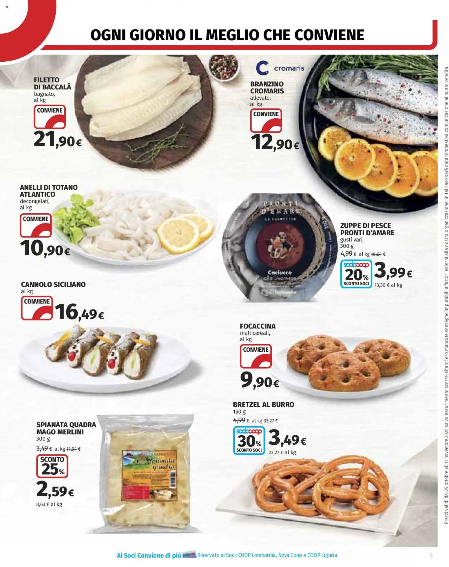 Volantino COOP del 29/10/2026 | Pagina: 9